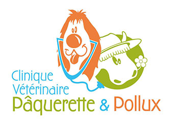 Logo de la clinique vétérinaire Pâquerette et Pollux